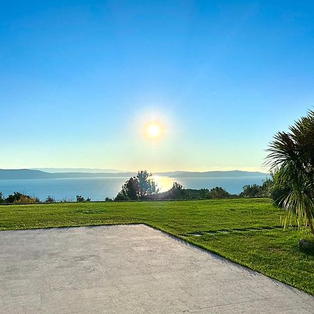 Luxury Panorama Vila With Amazing Seaview In Gondolici 7 Km From Rabac Labin  Eksteriør bilde