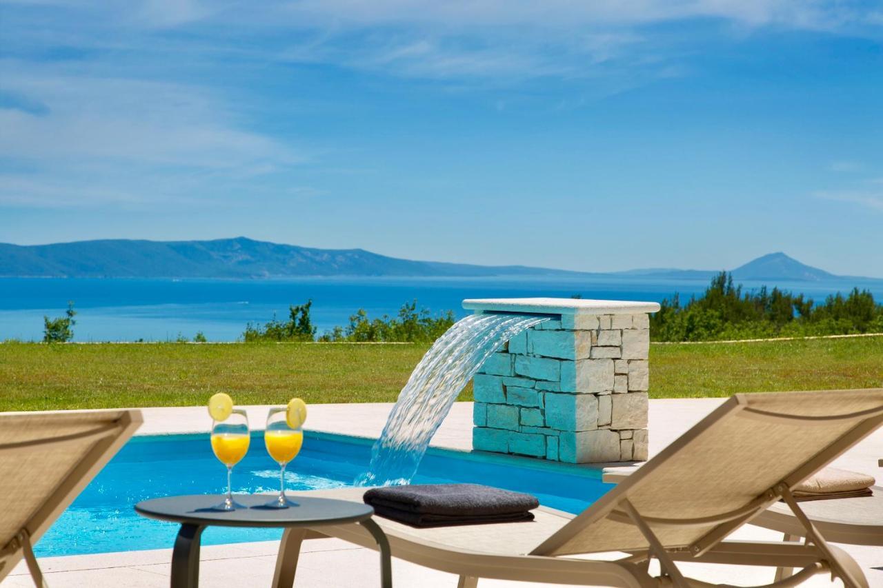 Luxury Panorama Vila With Amazing Seaview In Gondolici 7 Km From Rabac Labin  Eksteriør bilde