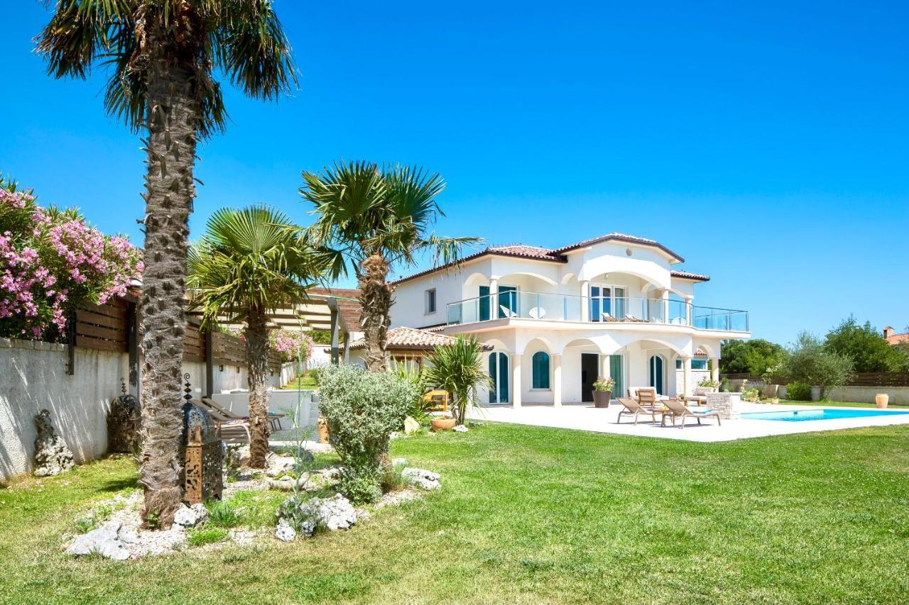 Luxury Panorama Vila With Amazing Seaview In Gondolici 7 Km From Rabac Labin  Eksteriør bilde