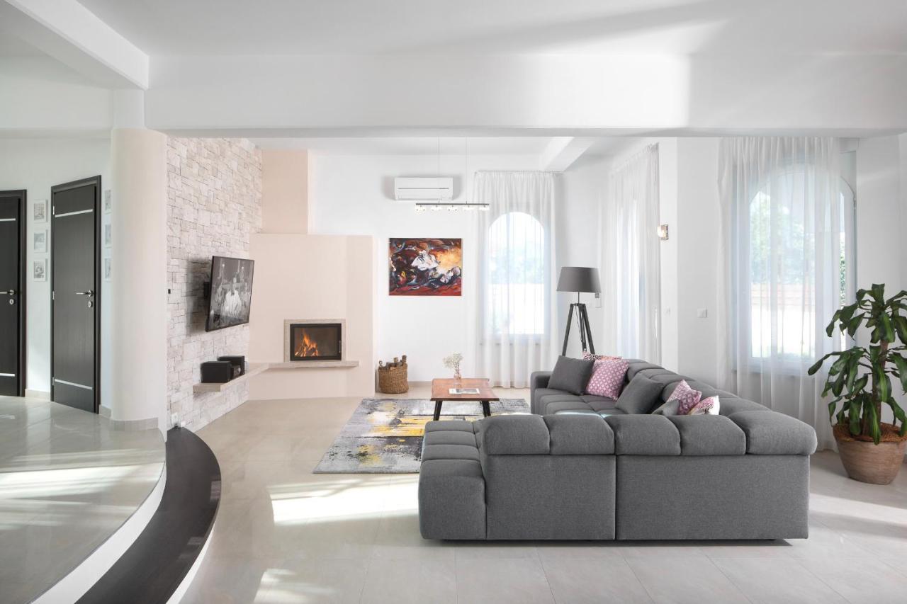 Luxury Panorama Vila With Amazing Seaview In Gondolici 7 Km From Rabac Labin  Eksteriør bilde