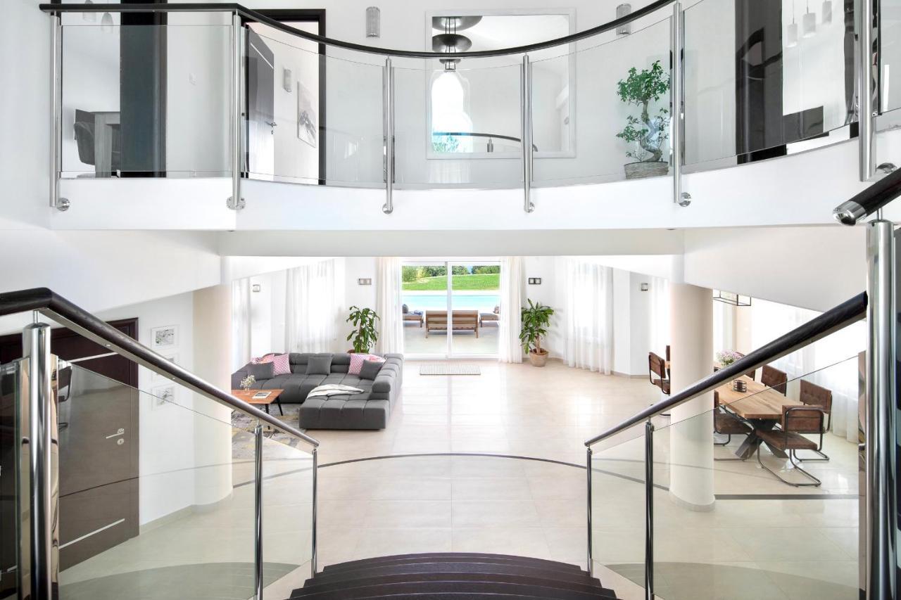 Luxury Panorama Vila With Amazing Seaview In Gondolici 7 Km From Rabac Labin  Eksteriør bilde