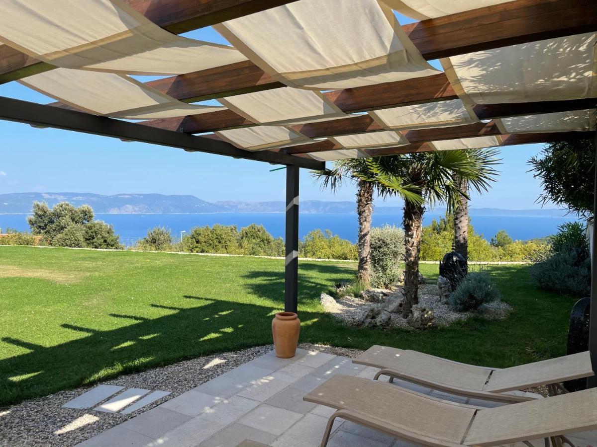 Luxury Panorama Vila With Amazing Seaview In Gondolici 7 Km From Rabac Labin  Eksteriør bilde