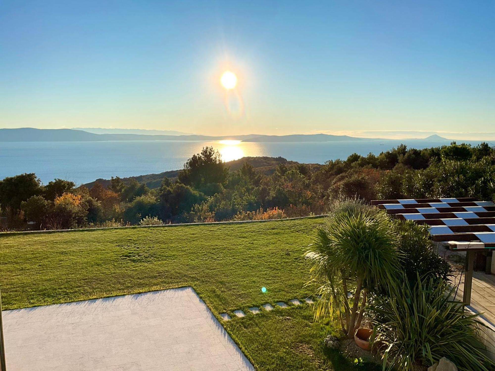 Luxury Panorama Vila With Amazing Seaview In Gondolici 7 Km From Rabac Labin  Eksteriør bilde