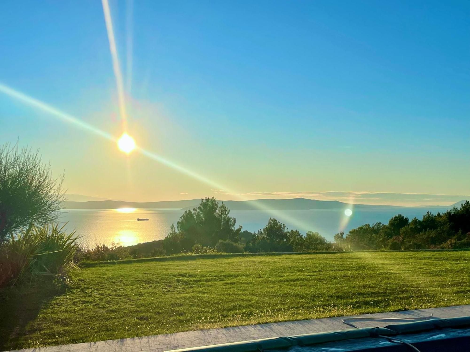 Luxury Panorama Vila With Amazing Seaview In Gondolici 7 Km From Rabac Labin  Eksteriør bilde